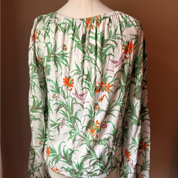 Anthropologie Floral Off the Shoulder Top - Picture 2 of 5